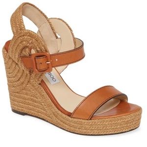 Jimmy Choo Delphi wedges 100mm
